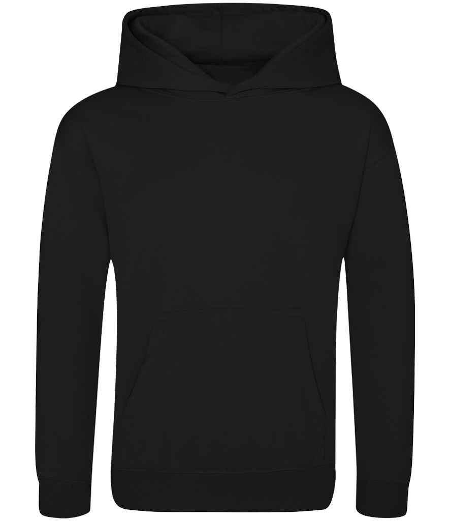 AWDis Kids Sports Polyester Hoodie Jet Black