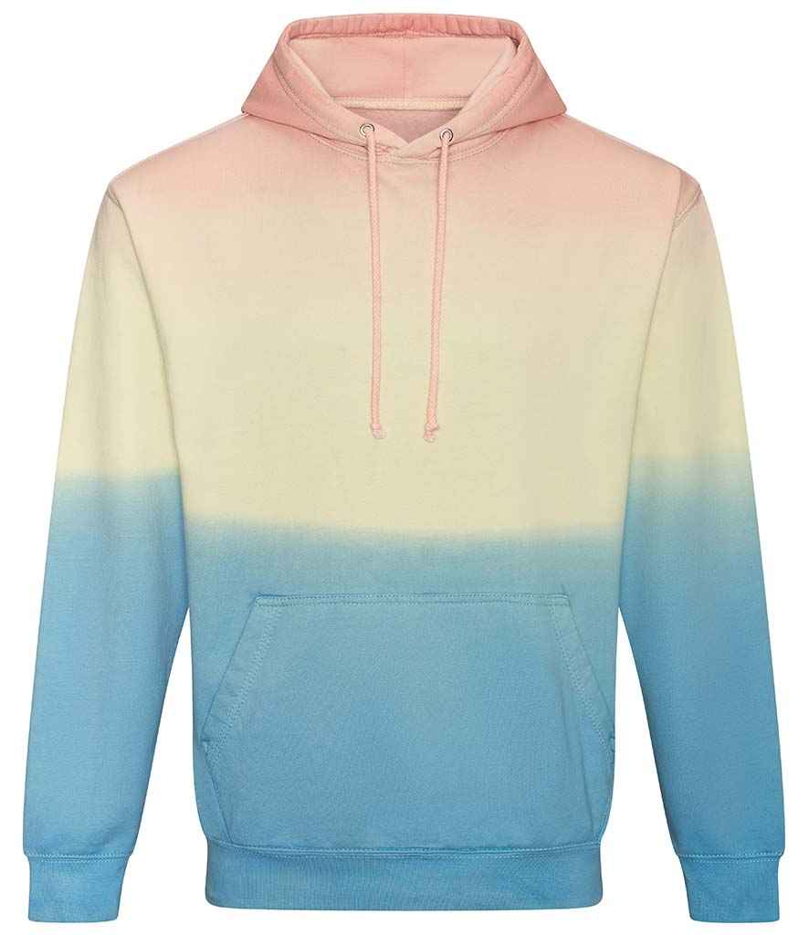 AWDis Tie-Dye Hoodie Pastel Sunset Dip