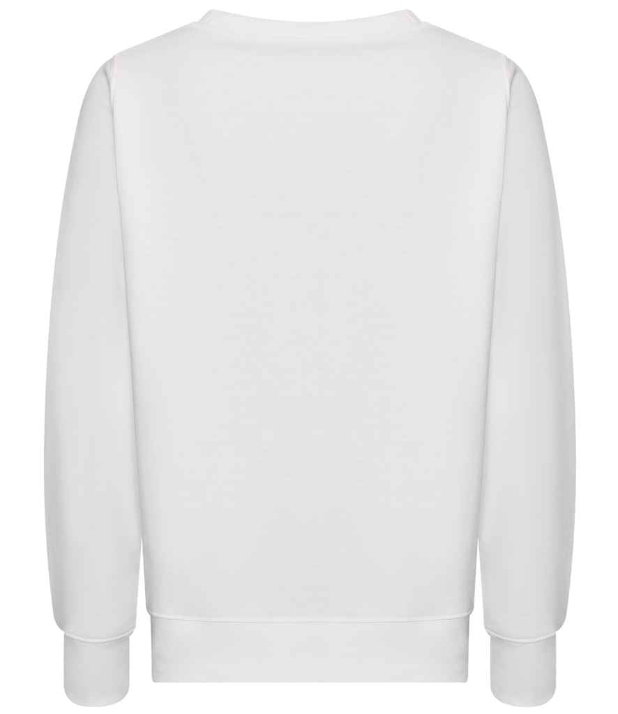 AWDis Ladies Sweatshirt | Arctic White - Just Hoods - Lancashire Teamwear