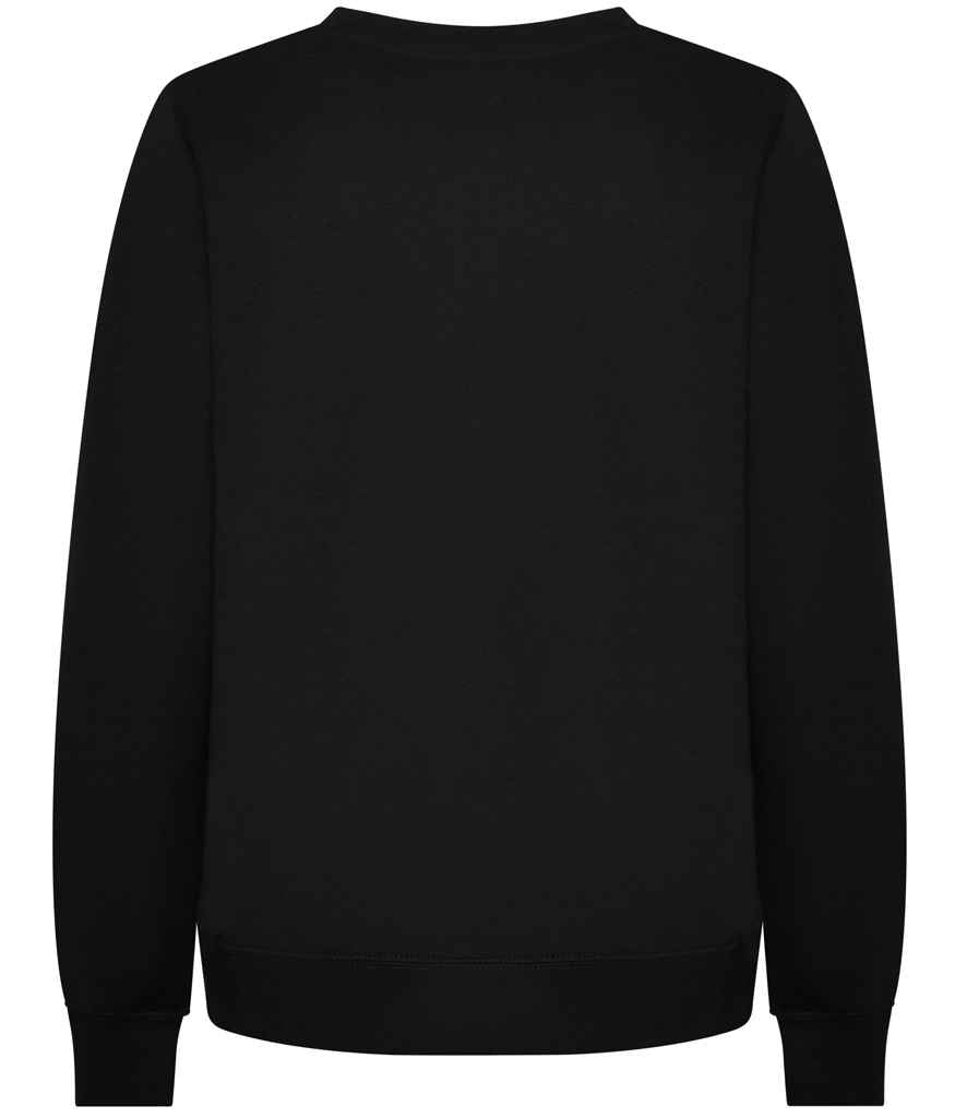 AWDis Ladies Sweatshirt | Deep Black - Just Hoods - Lancashire Teamwear