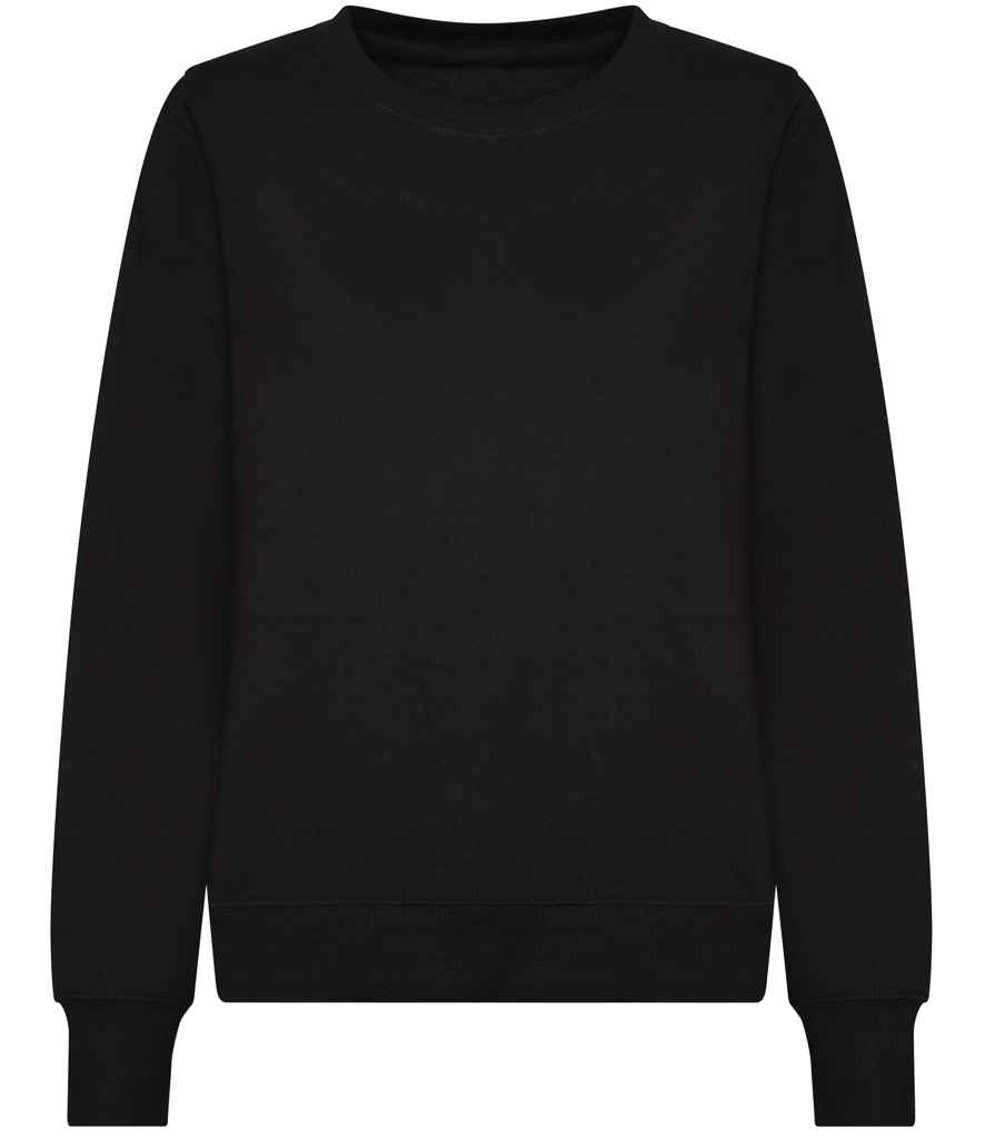 AWDis Ladies Sweatshirt Deep Black