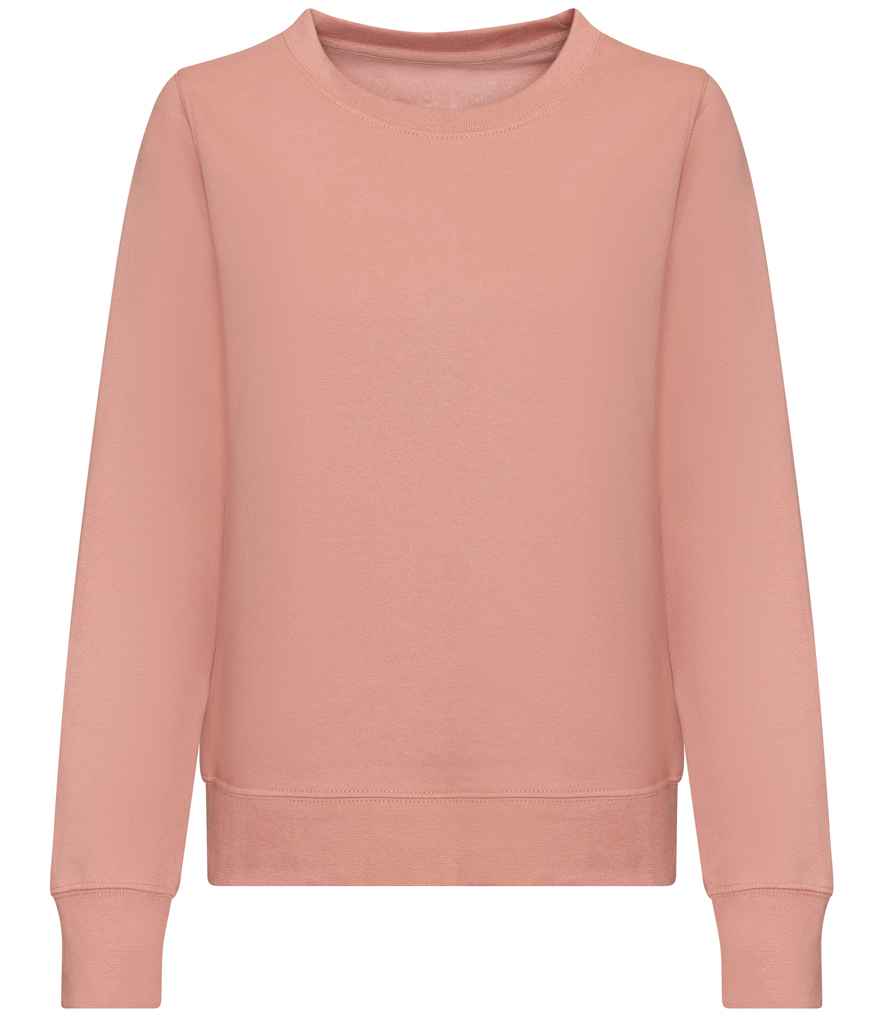 AWDis Ladies Sweatshirt | Dusty Pink - Just Hoods - Lancashire Teamwear