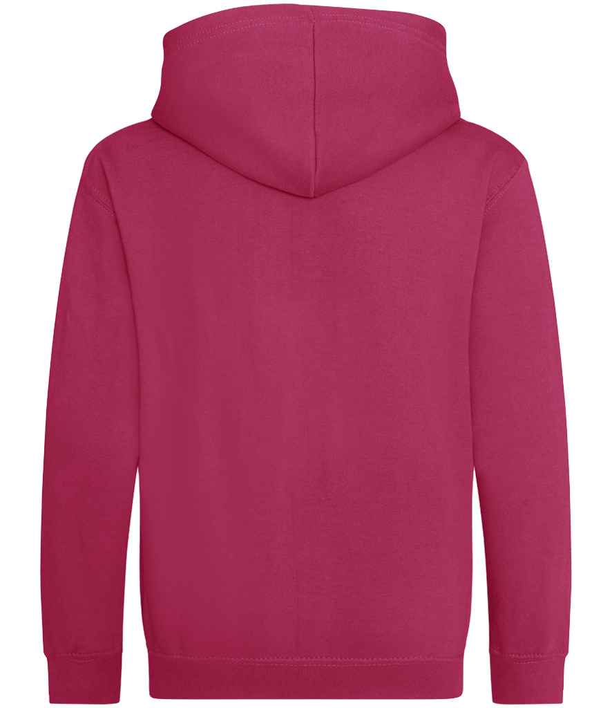 AWDis Kids Zoodie | Hot Pink - Just Hoods Hood - Lancashire Teamwear