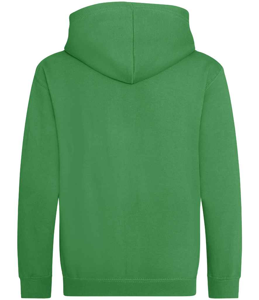 AWDis Kids Zoodie | Kelly Green - Just Hoods Hood - Lancashire Teamwear