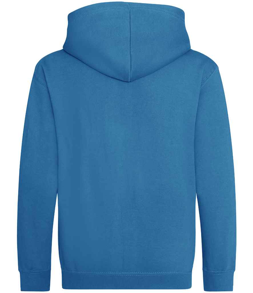AWDis Kids Zoodie | Sapphire Blue - Just Hoods Hood - Lancashire Teamwear