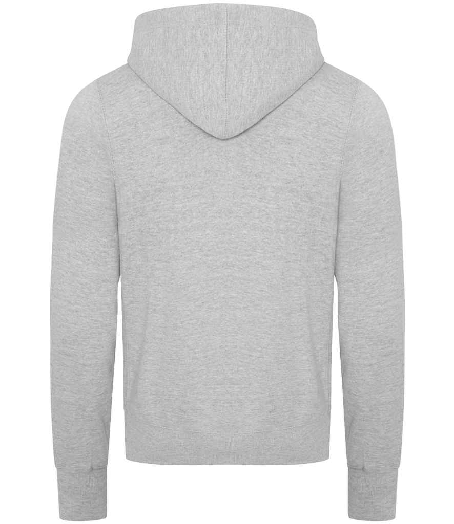 AWDis Chunky Zoodie | Heather Grey - Just Hoods Hood - Lancashire Teamwear