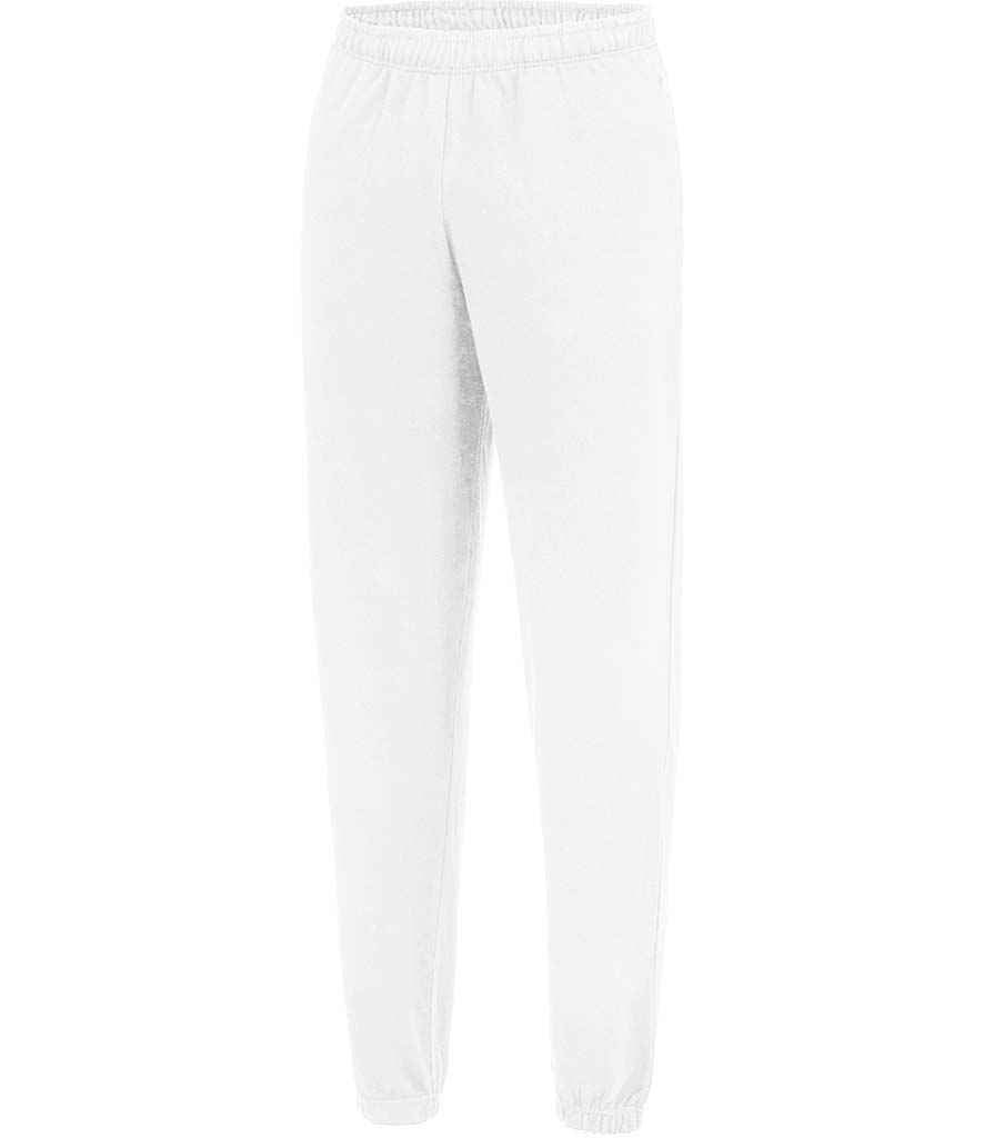 AWDis College Cuffed Jog Pants Arctic White