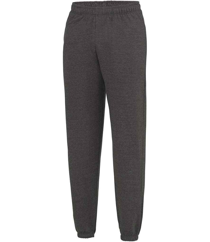 AWDis College Cuffed Jog Pants Charcoal