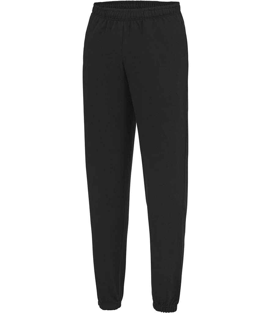 AWDis College Cuffed Jog Pants Jet Black