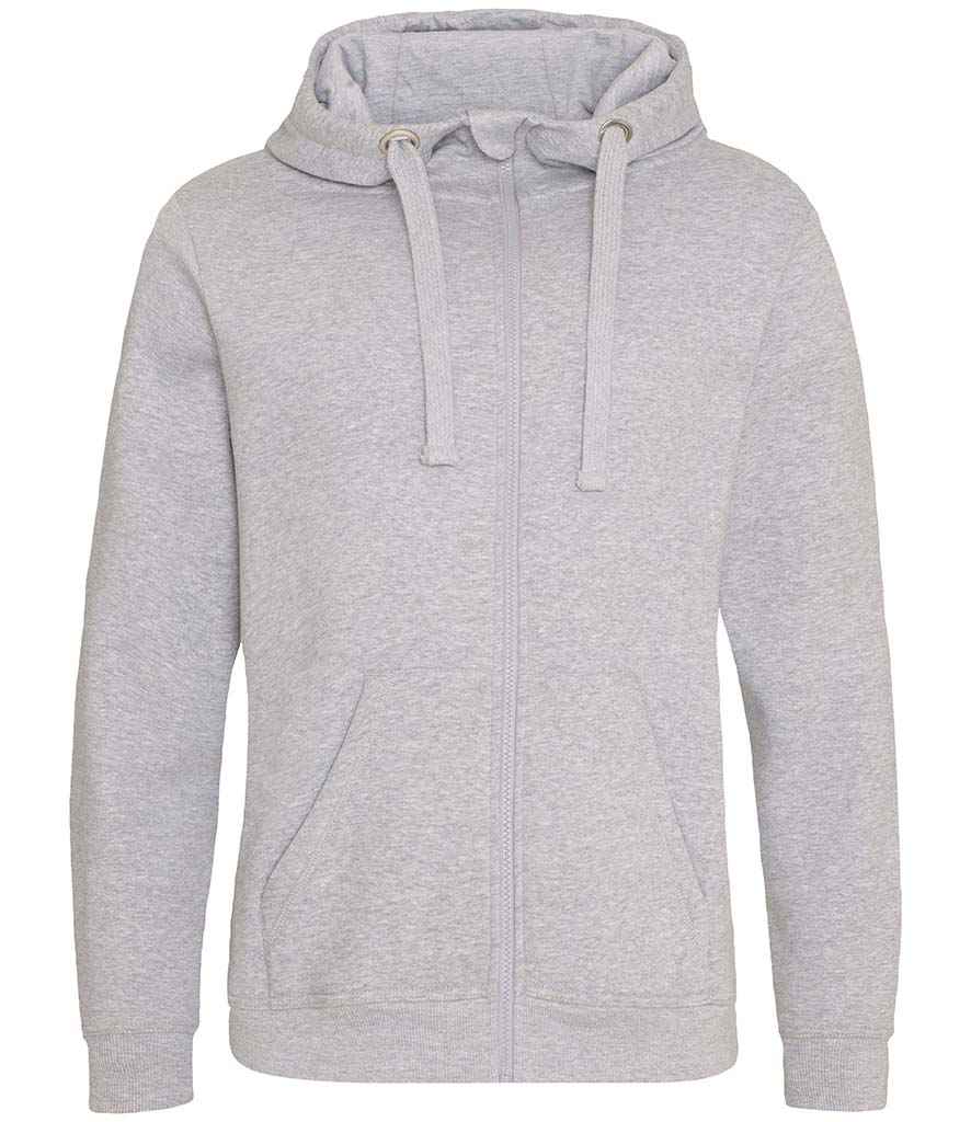 AWDis Graduate Heavyweight Zoodie Heather Grey