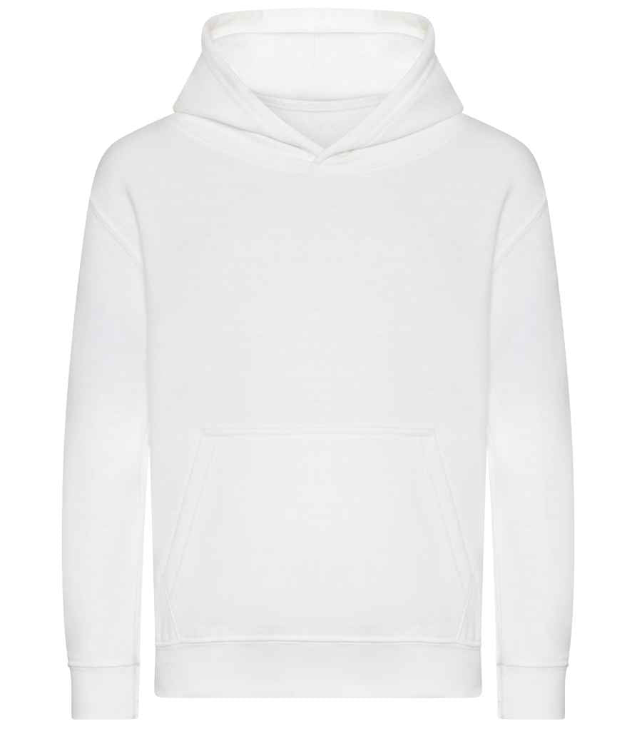 AWDis Kids Organic Hoodie Arctic White