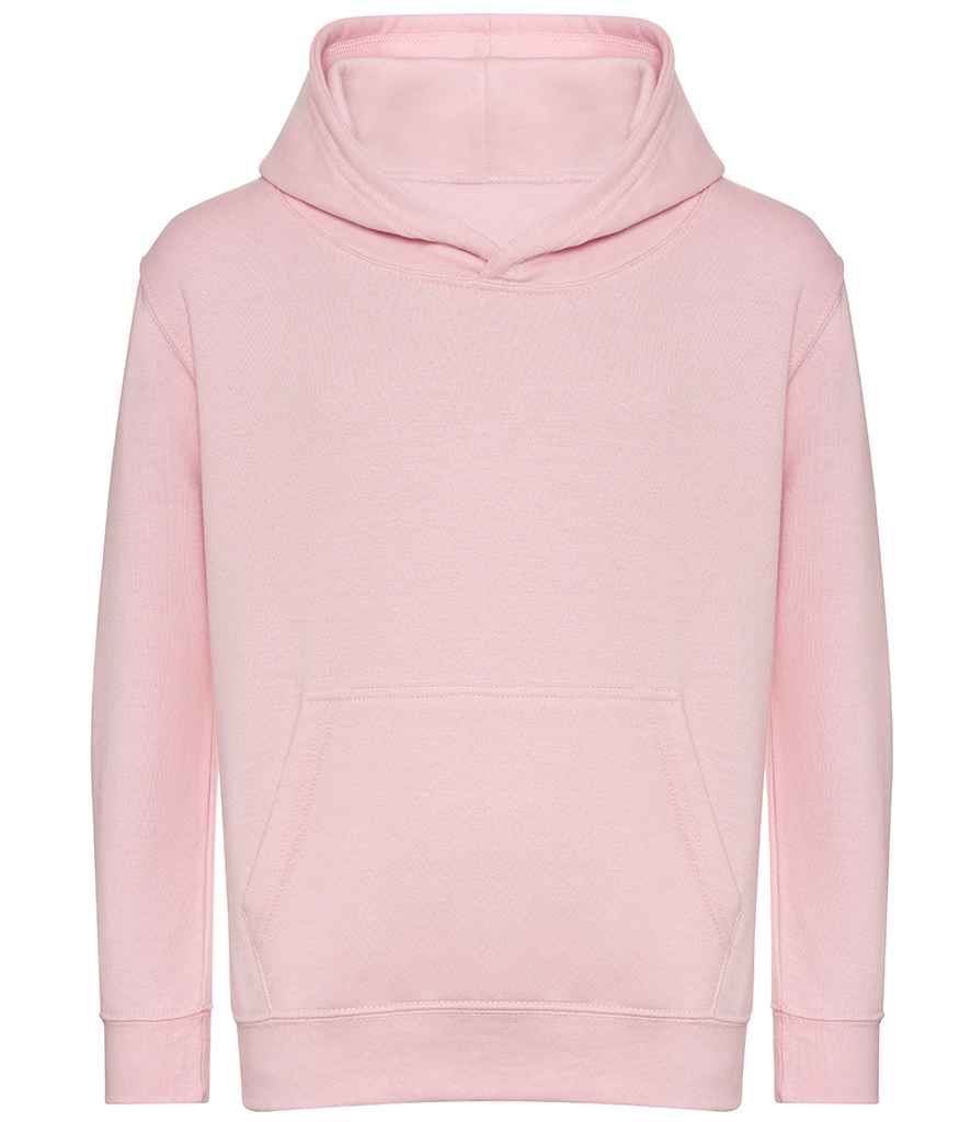 AWDis Kids Organic Hoodie Baby Pink
