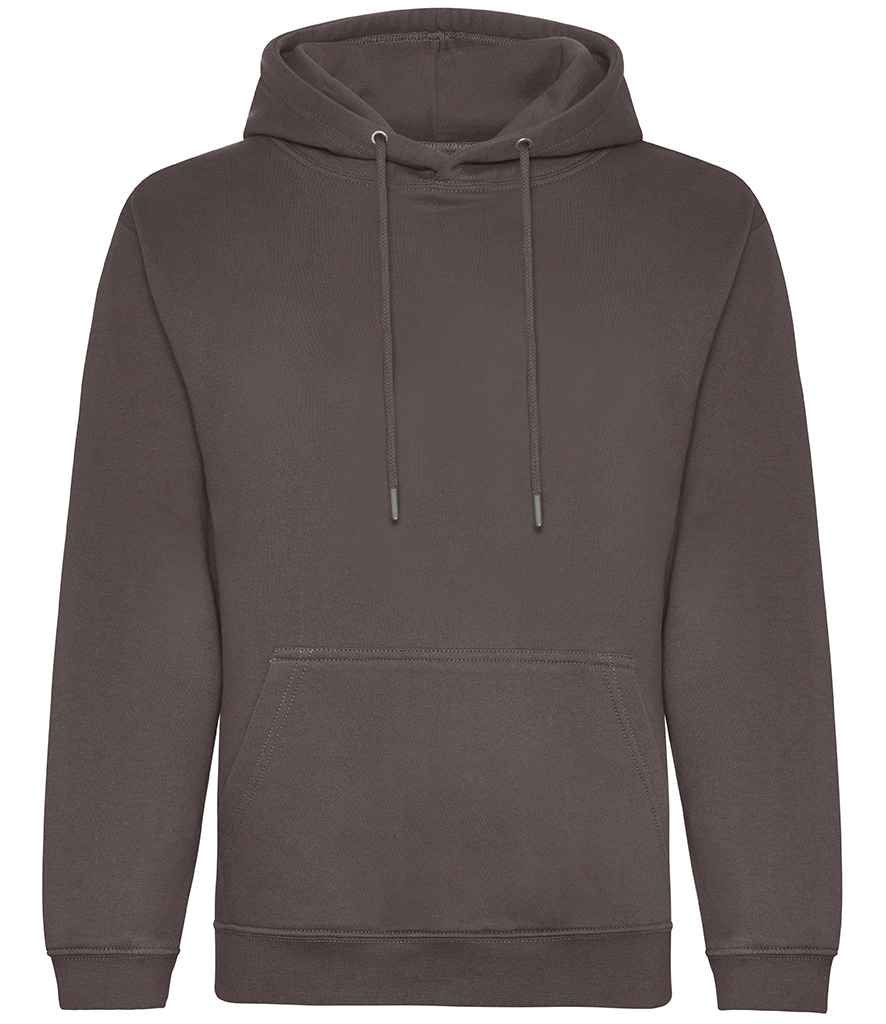 AWDis Organic Hoodie | Charcoal Charcoal