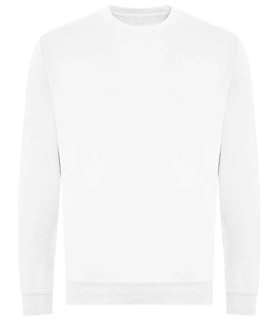 AWDis Unisex Organic Sweatshirt Arctic White