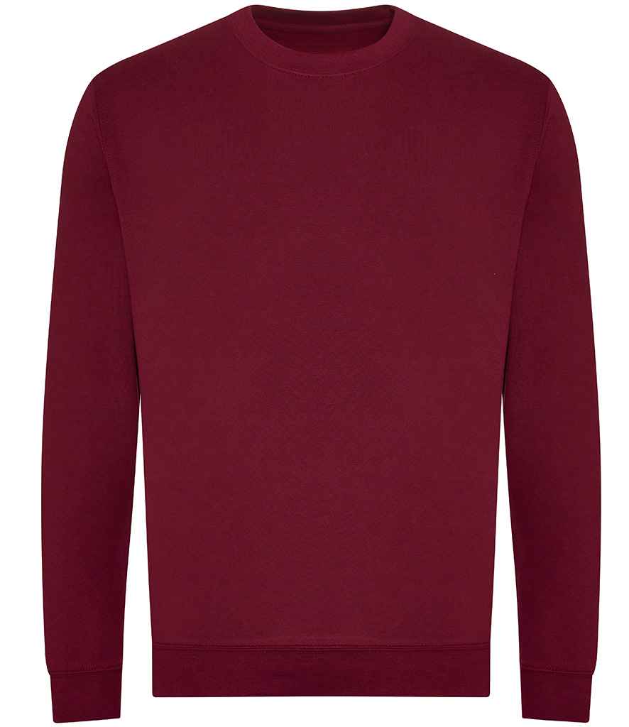 AWDis Unisex Organic Sweatshirt Burgundy