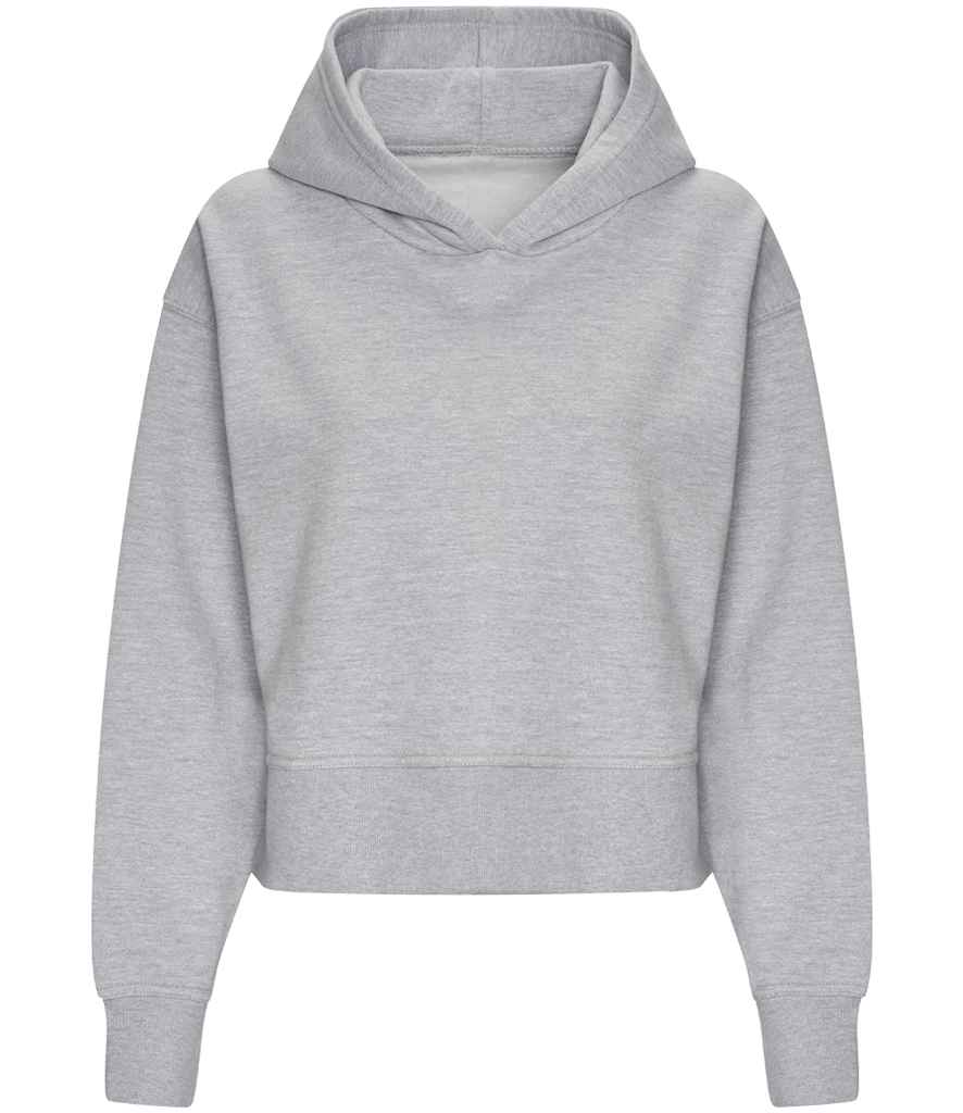 AWDis Ladies Relaxed Hoodie Heather Grey