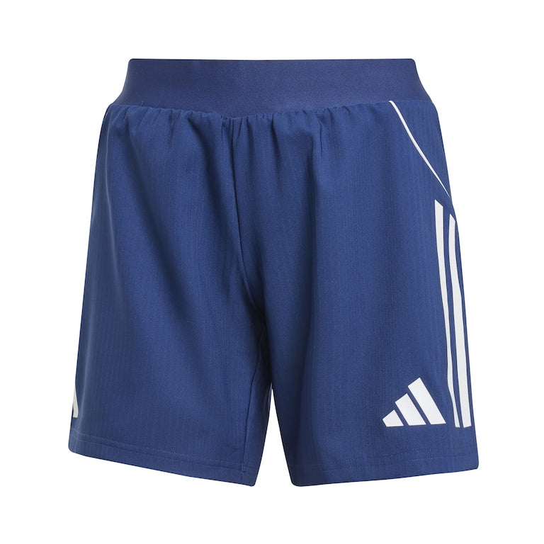 adidas Womens Tiro 25 Competition Match Shorts - Team Navy Blue 2/Team Light Grey