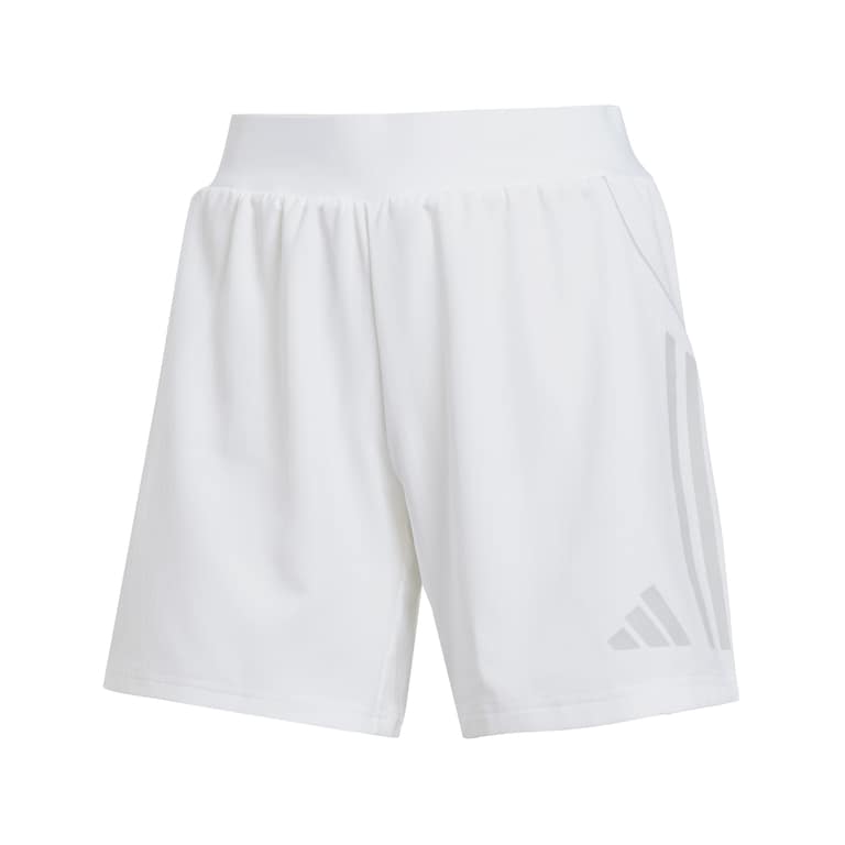 adidas Womens Tiro 25 Competition Match Shorts - White/Team Light Grey