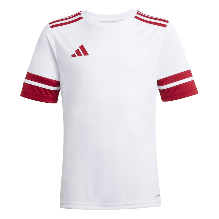 adidas Squadra 25 SS Shirt - White/Team Power Red 2