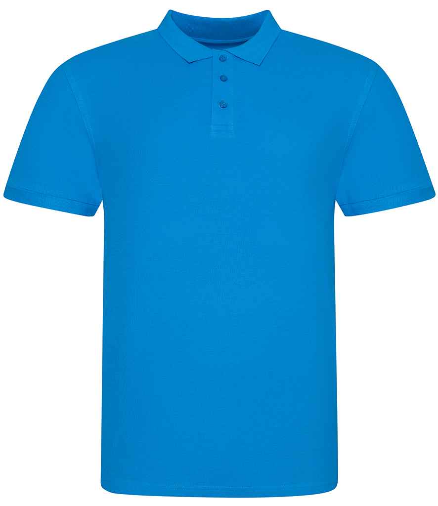AWDis The 100 Cotton Piqué Polo Shirt Azure