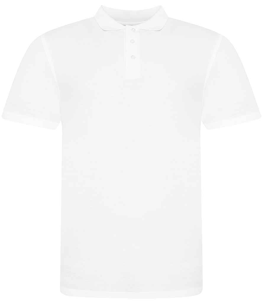 AWDis The 100 Cotton Piqué Polo Shirt White