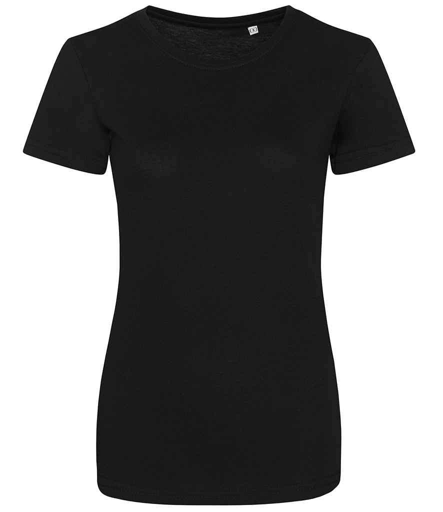 AWDis Ladies Tri-Blend T-Shirt Solid Black