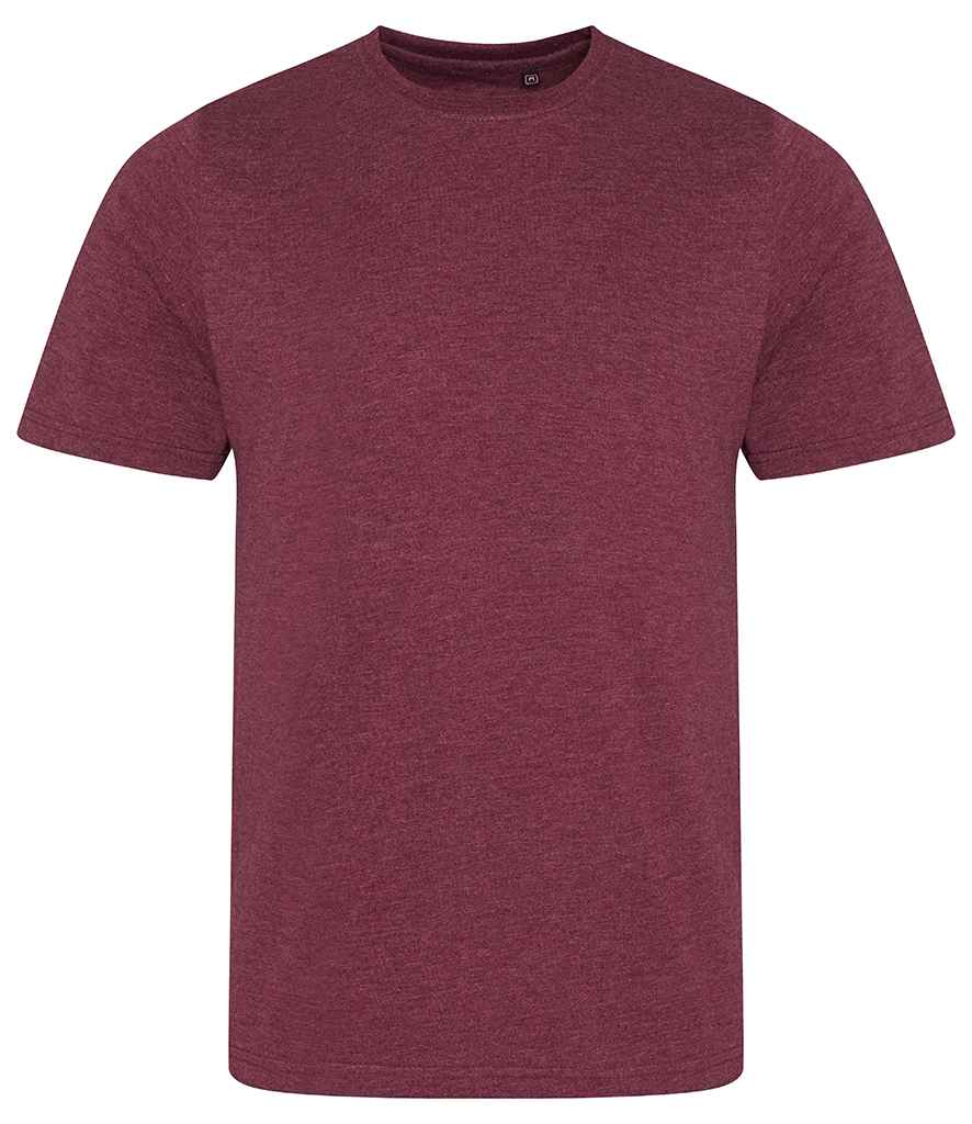 AWDis Tri-Blend T-Shirt Heather Burgundy