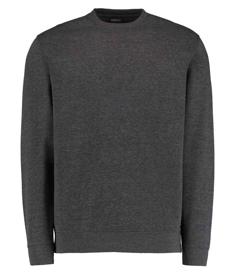 Kustom Kit Klassic Sweatshirt Dark Grey Marl