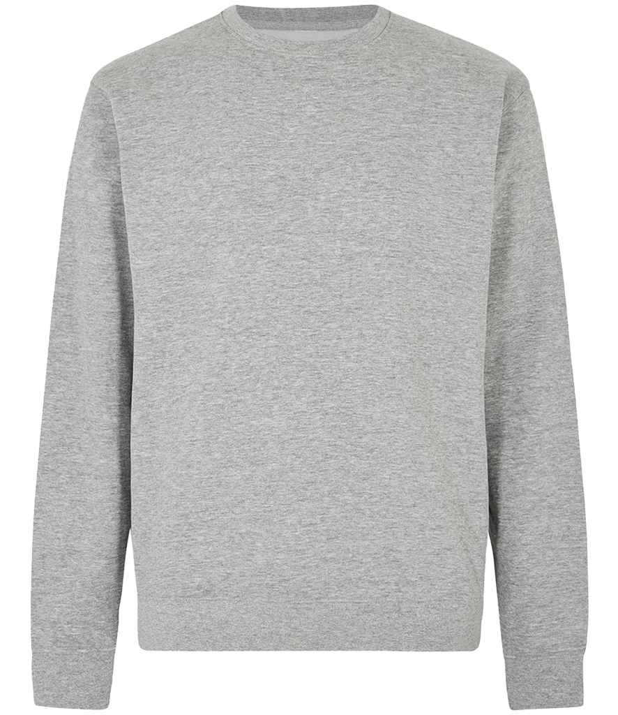 Kustom Kit Regular Fit Sweatshirt Heather Grey