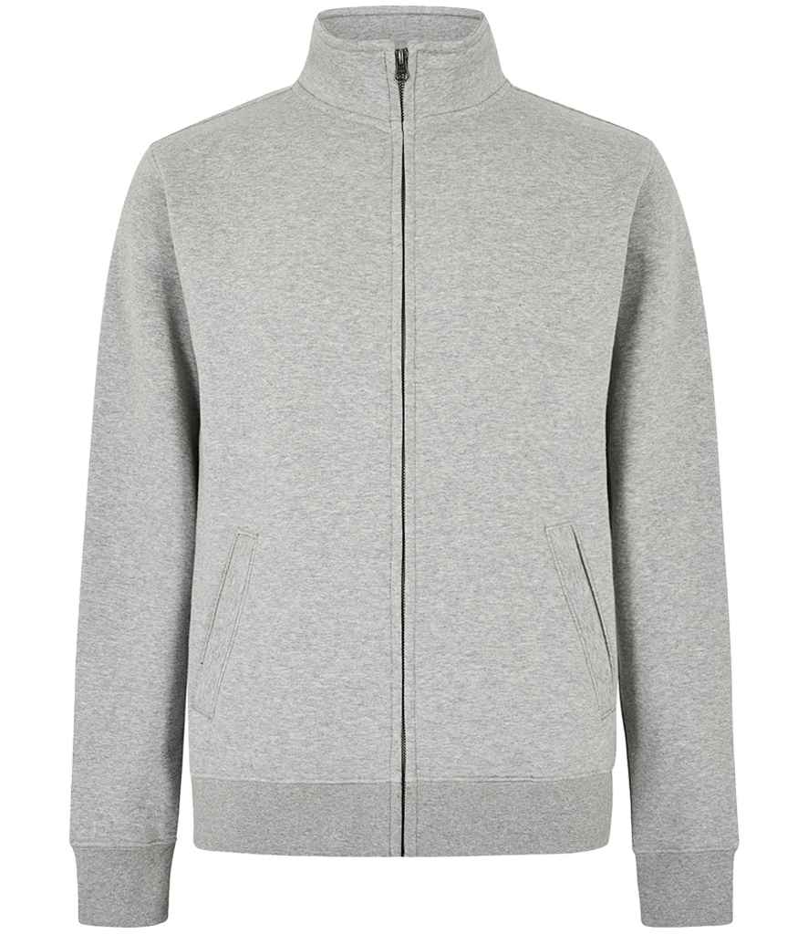 Kustom Kit Sweat Jacket Heather Grey