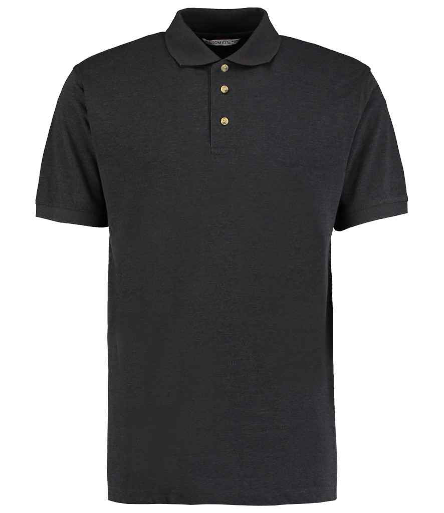 Kustom Kit Workwear Piqué Polo Shirt Graphite Grey