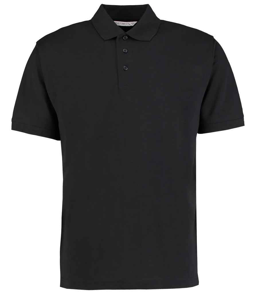 Kustom Kit Klassic Poly/Cotton Piqué Polo Shirt | Black Black