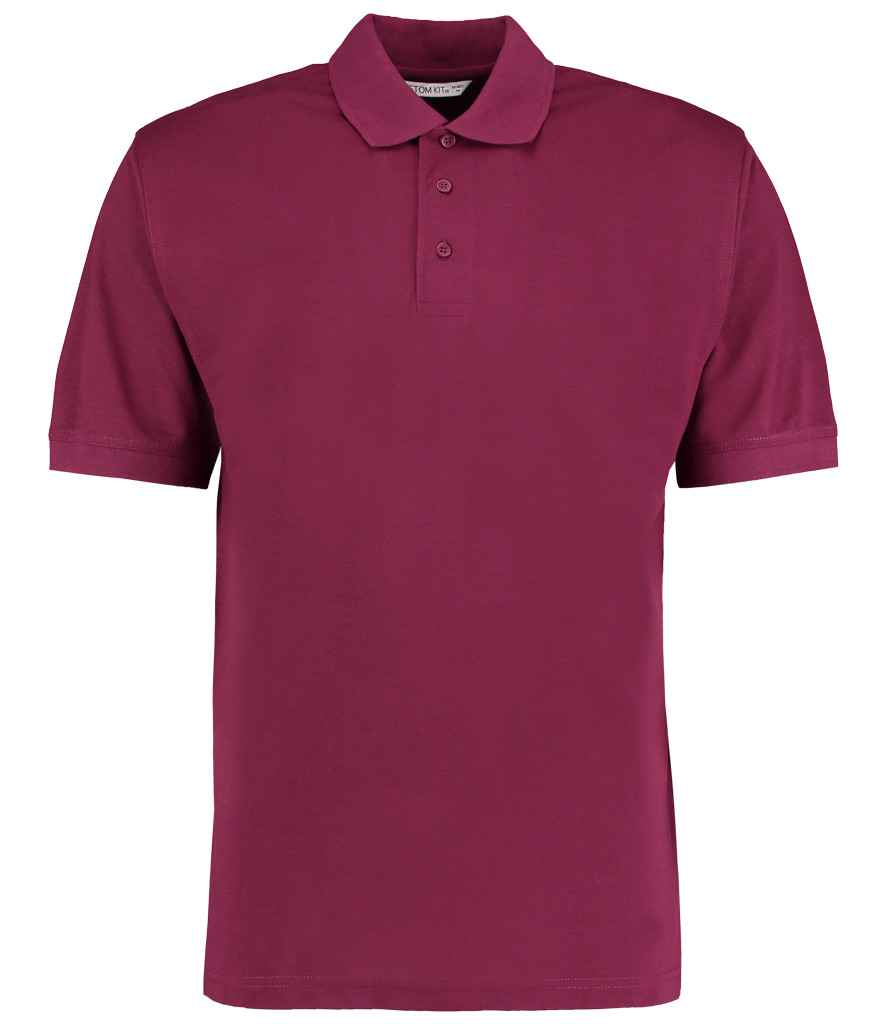 Kustom Kit Klassic Poly/Cotton Piqué Polo Shirt | Burgundy Burgundy