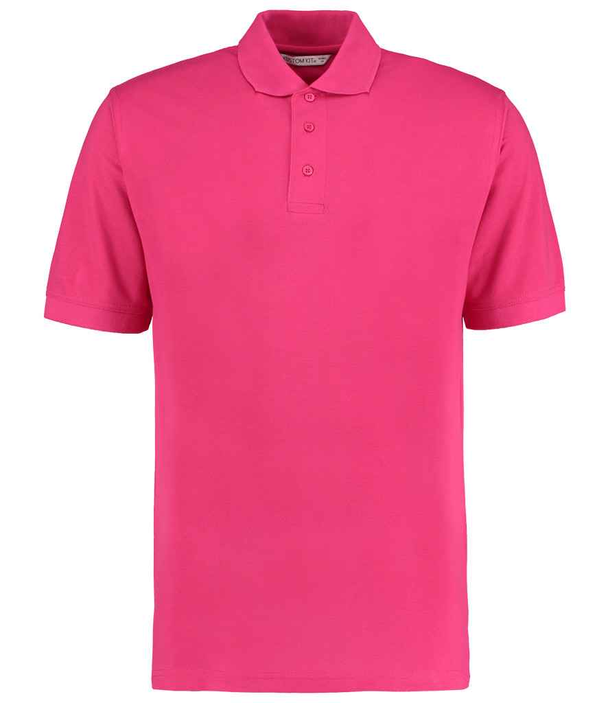 Kustom Kit Klassic Poly/Cotton Piqué Polo Shirt | Raspberry Raspberry