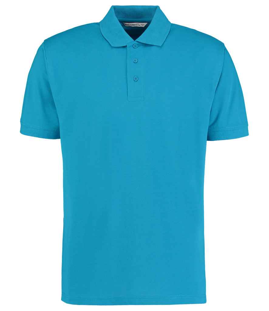 Kustom Kit Klassic Poly/Cotton Piqué Polo Shirt | Turquoise Blue Turquoise Blue