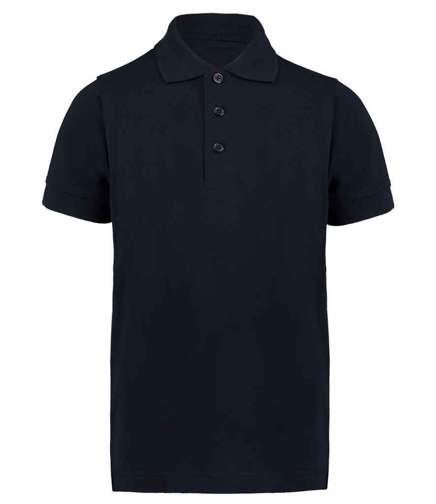 Kustom Kit Kids Klassic Poly/Cotton Piqué Polo Shirt Navy