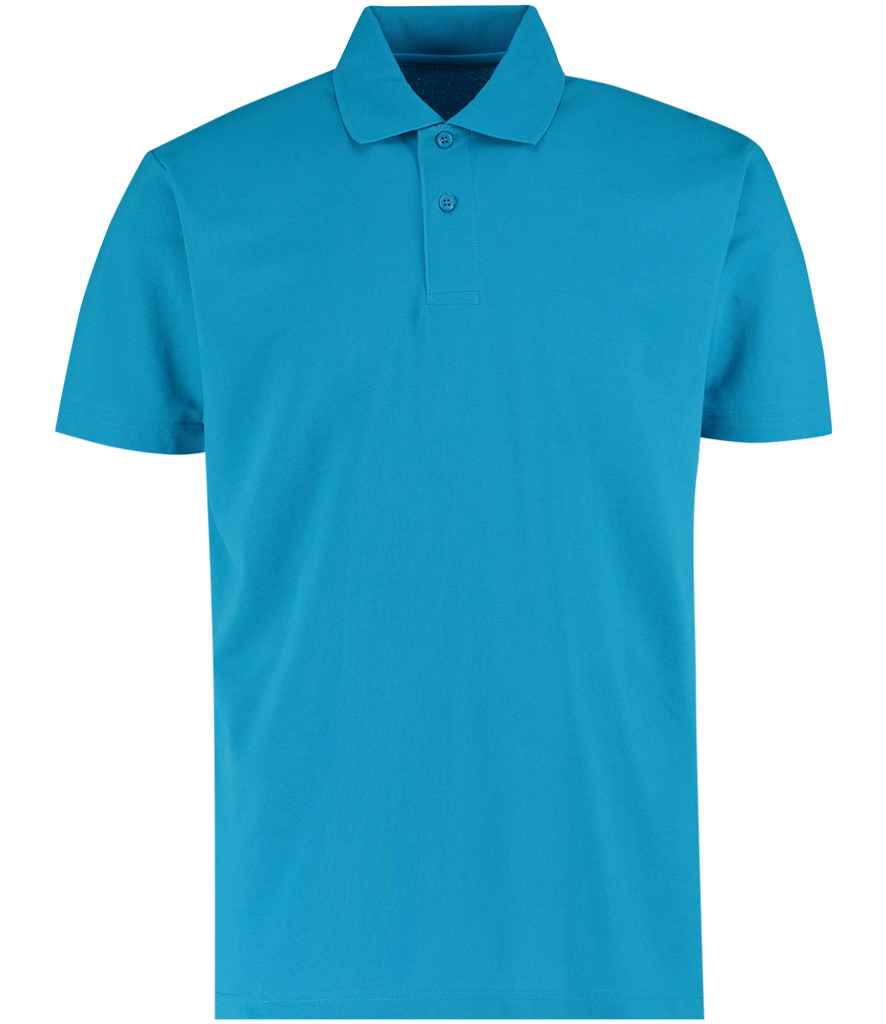 Kustom Kit Regular Fit Workforce Piqué Polo Shirt Turquoise Blue