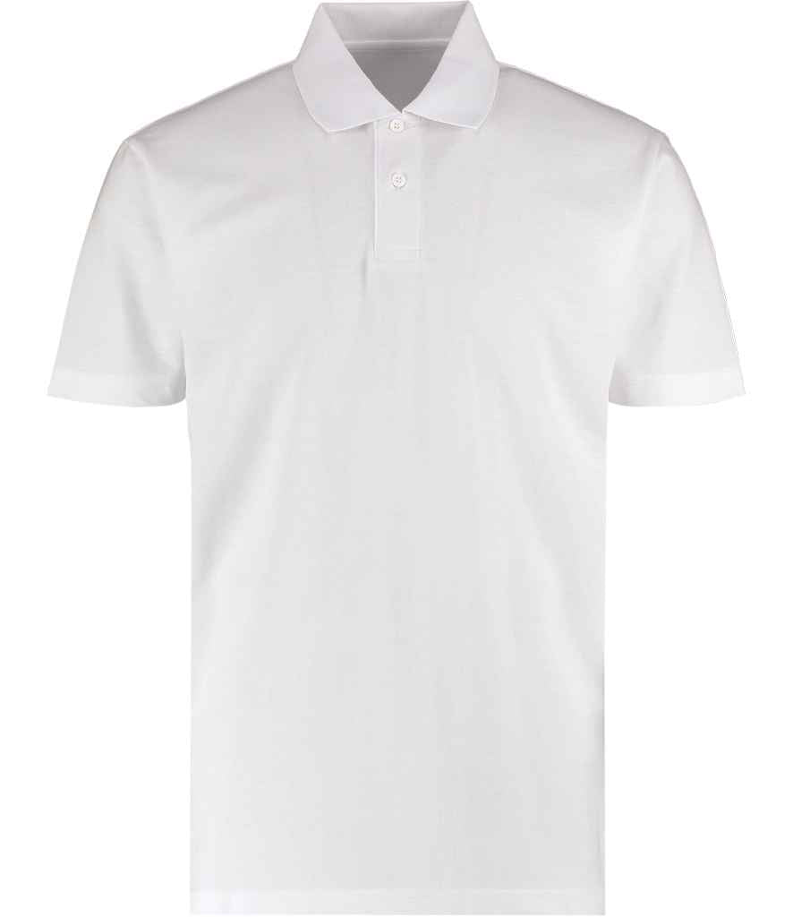 Kustom Kit Regular Fit Workforce Piqué Polo Shirt White