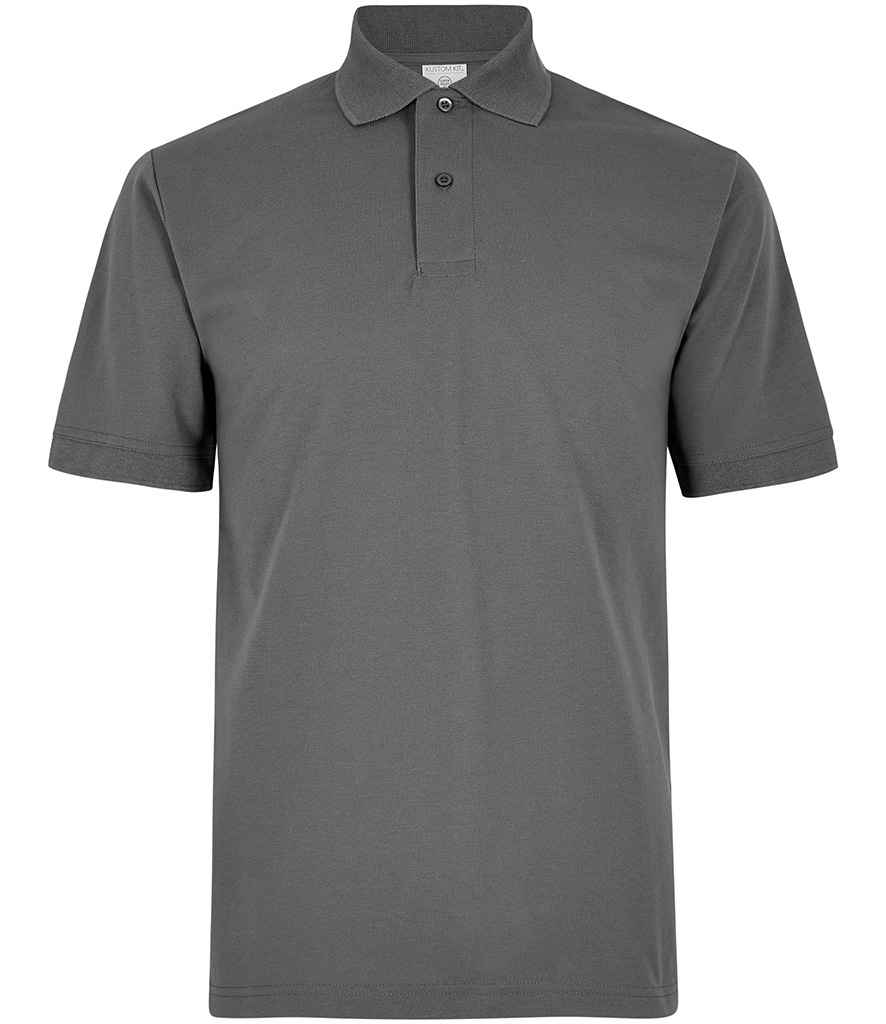 Kustom Kit Regular Fit Recycled Superwash® 60° Polo Shirt Graphite Grey