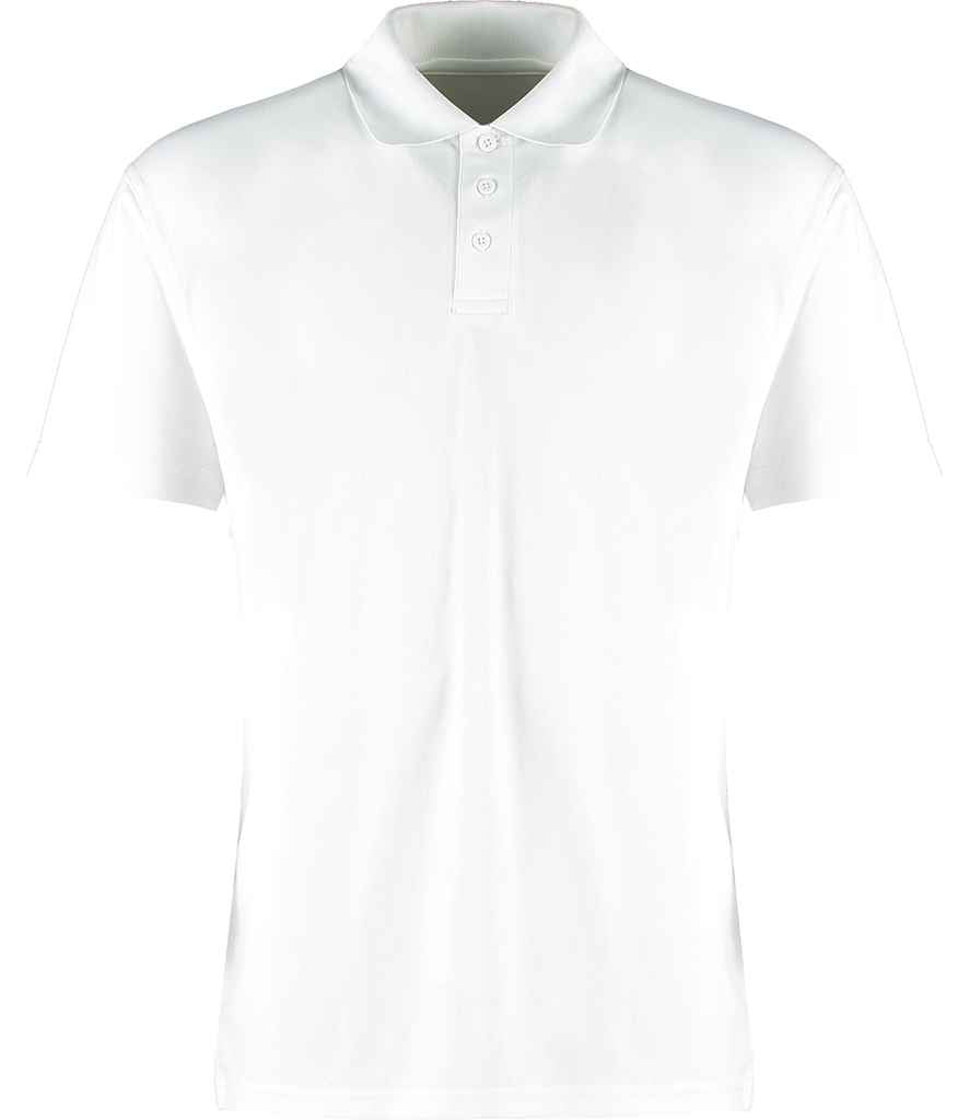 Kustom Kit Cooltex® Plus Micro Mesh Polo Shirt White