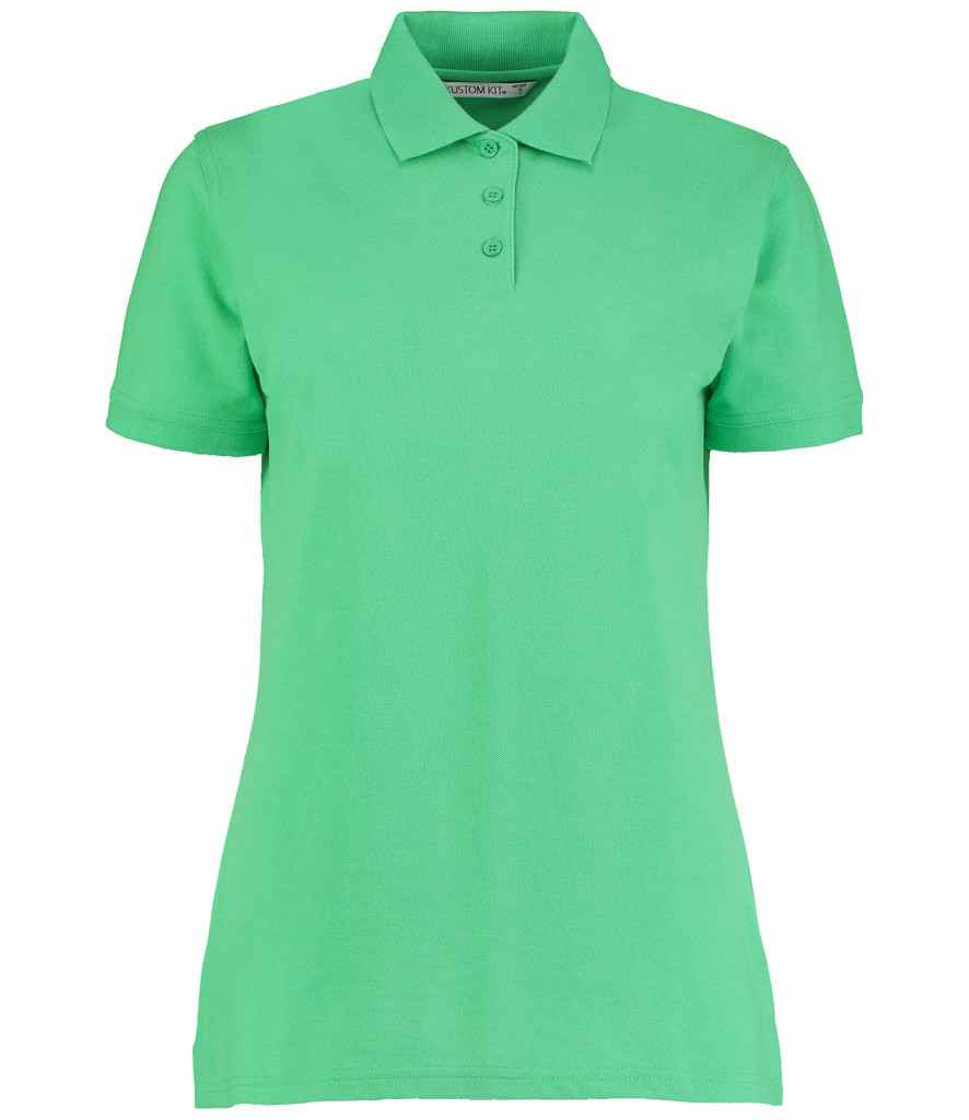Kustom Kit Ladies Klassic Poly/Cotton Piqué Polo Shirt | Apple Green Apple Green