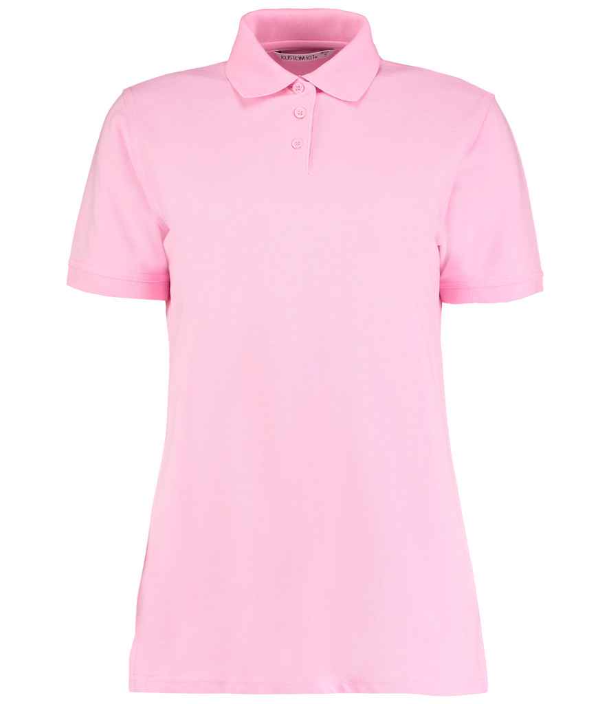Kustom Kit Ladies Klassic Poly/Cotton Piqué Polo Shirt | Pink Pink