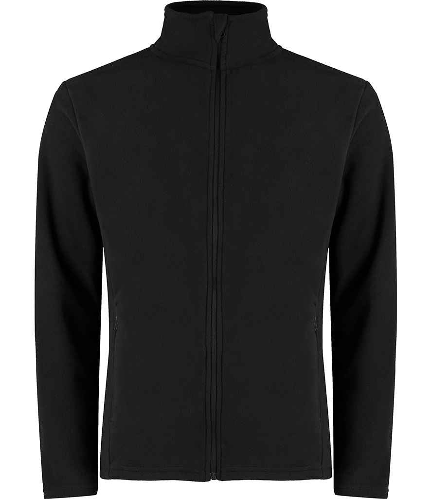 Kustom Kit Corporate Micro Fleece Jacket Black