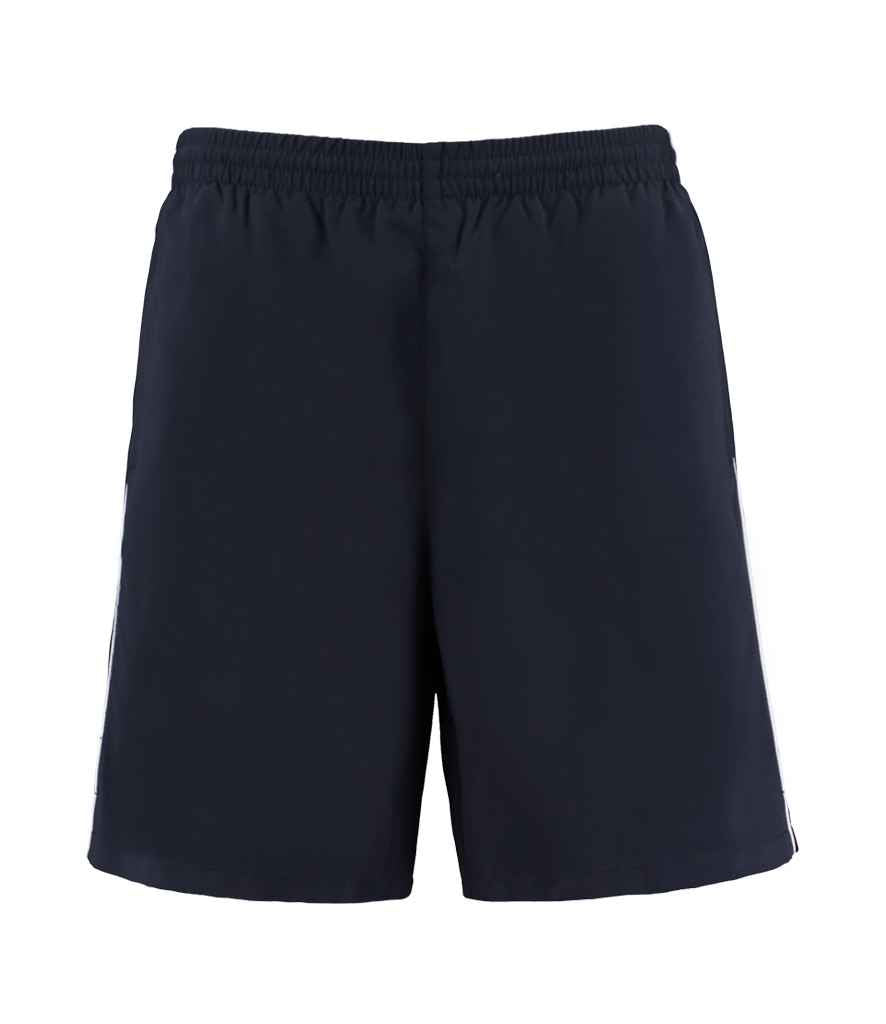 Kustom Kit Track Shorts Navy/White