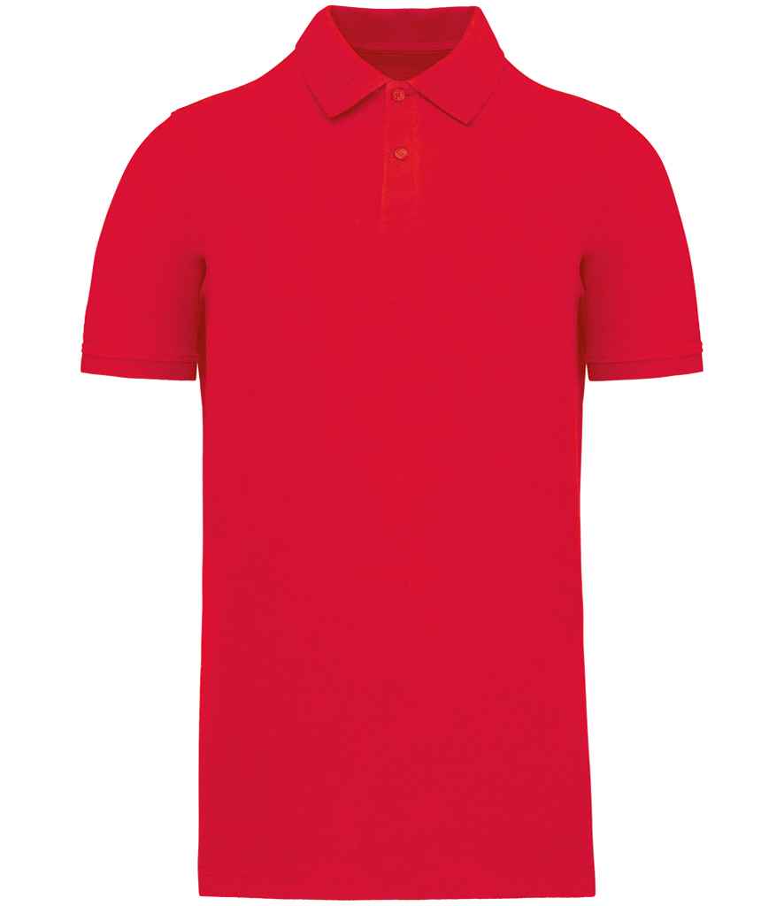 Kariban Organic 180 Piqué Polo Shirt Red