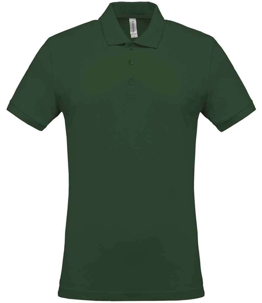 Kariban Short Sleeve Piqué Polo Shirt | Forest Green Forest Green