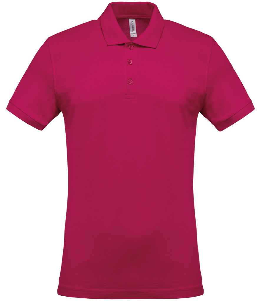 Kariban Short Sleeve Piqué Polo Shirt | Fuchsia Fuchsia