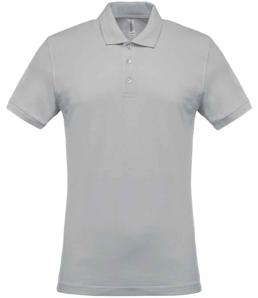 Kariban Short Sleeve Piqué Polo Shirt | Snow Grey Snow Grey