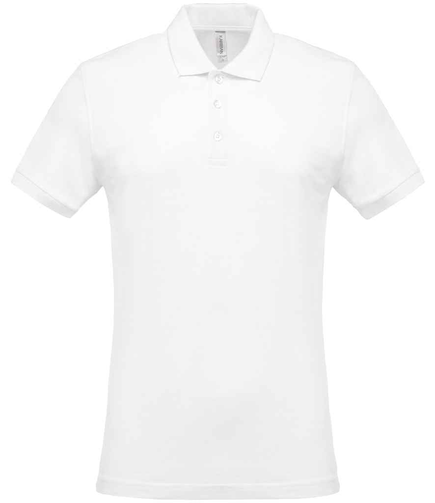 Kariban Short Sleeve Piqué Polo Shirt | White White