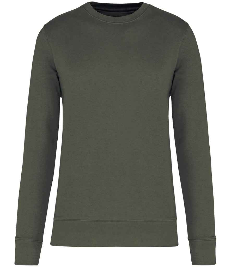 Kariban Unisex Eco Friendly Crew Neck Sweatshirt | Dark Khaki Dark Khaki